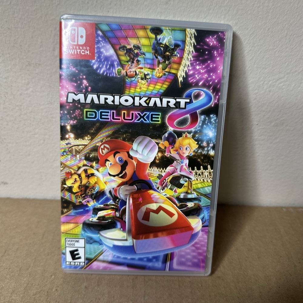 Mario Kart 8 Deluxe (Nintendo Switch) Game & Case Tested